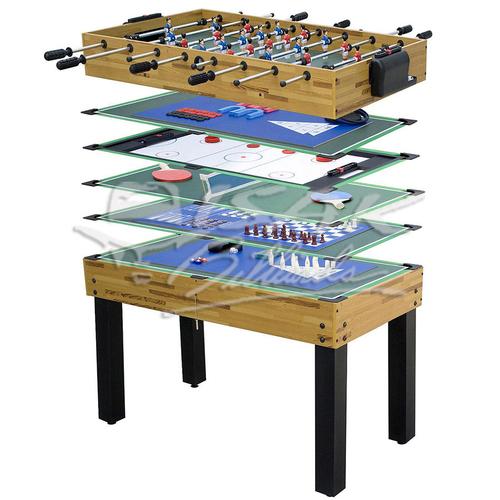 Gambar 11-in-1 Mini Game Table - Mainan Hadiah Anak Meja Pool Billiard Soccer dari ISAK Billiard Sport Co. undefined Tokopedia