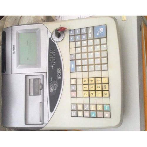 Casio TE-2200 Tastaturschutz – Abdeckung Für Registrierkasse, Ideal Für Bäckerei, Blumenladen & Co.