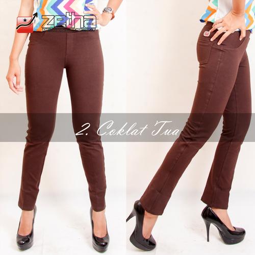 Gambar LEGGING ZETHA Katun Coklat Tua dari legging zetha Kota Bandung Tokopedia