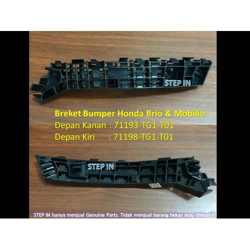 Jual Breket Bumper Depan Honda Brio + Mobilio, Bracket Bemper Kanan ...