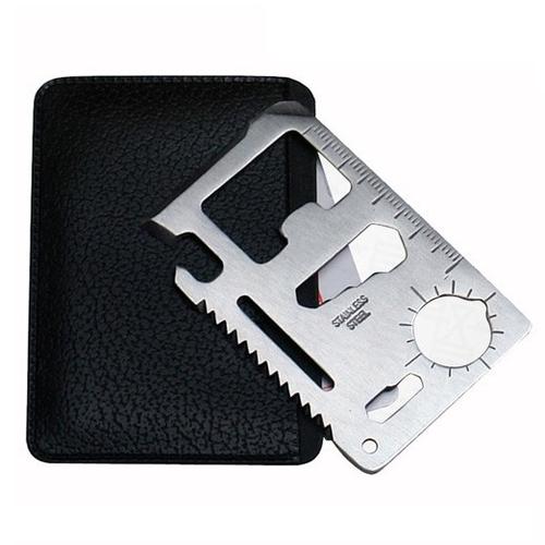 Gambar Solid Wallet EDC 11 in1 Multi Purpose Credit Card Sized Pocket Tool dari Lbagstoremall undefined Tokopedia