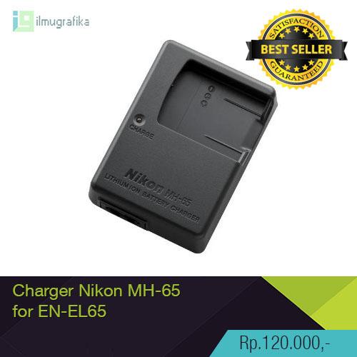 Foto Produk Charger Kamera Nikon MH-65 untuk Baterai Nikon EN-EL12 HIGH QUALITY! dari ilmu grafika