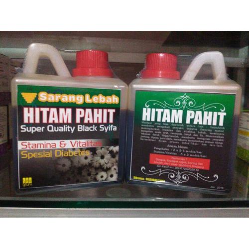 Gambar Madu Hitam Pahit 500gram dari herbaltokoonline Kota Bekasi Tokopedia