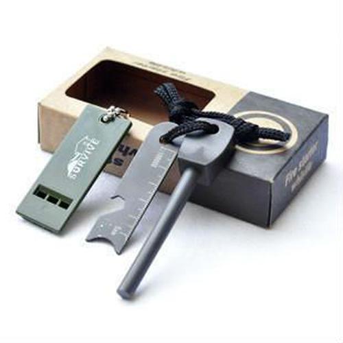 Gambar Outdoor Survival Magnesium Flint Stone Whistle Siul Korek api kemping dari Lbagstoremall undefined Tokopedia