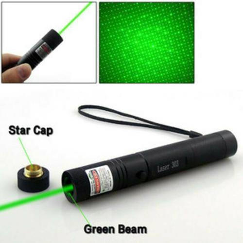 Foto Produk Senter Green Laser Pointer Recharge 303 10KM 1 Mata Hijau Terjauh - Hitam dari lbagstore