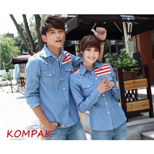 Foto Produk Kemeja Couple England dari Femina Shop