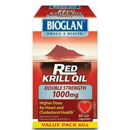 Foto Produk Bioglan Red Krill Oil Double Strength 1000mg dari SteampowFIN