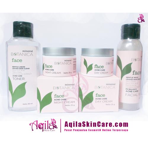 mineral botanica face acne care night cream