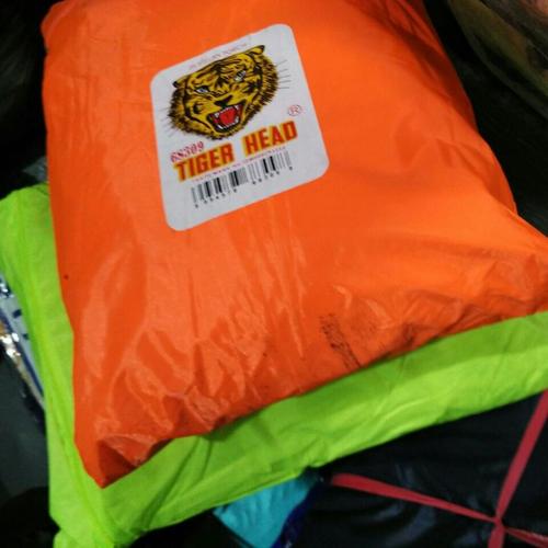 Jual Jas hujan TIGER HEAD ori 1 stel warna stabilo Kab