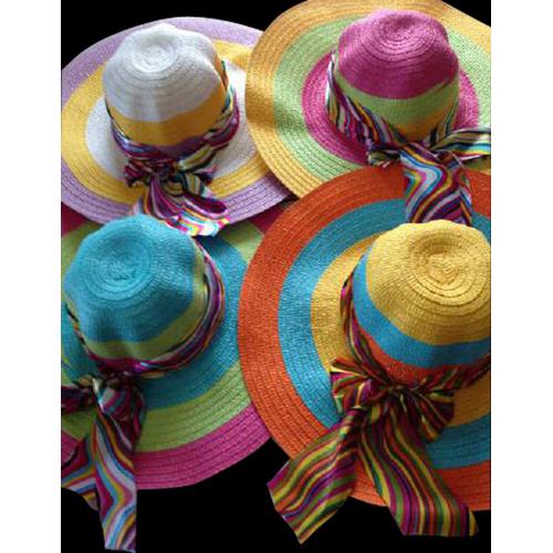 Jual topi floppy fedora Pelangi Rainbow 