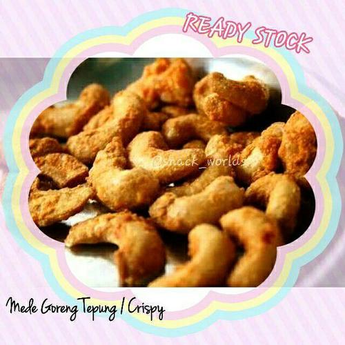 Foto Produk 500gram (1/2kg) Kacang mede Asin Goreng Tepung ( mete ) grosir murah - Tepung Asin dari R_D Snack