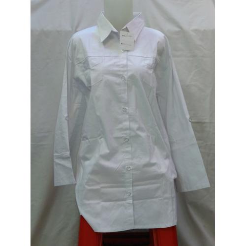 Foto Produk Blouse putih bahan streech Tpjg dari BeStar Fashion