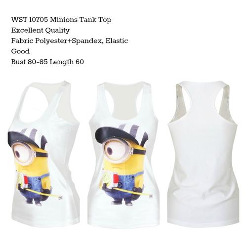 Jual WST 10705 Minions Tank Top 