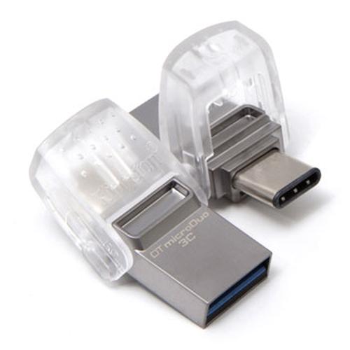 Foto Produk Flashdisk Kingston DataTraveler microDuo 3C USB Type-C USB 3.1 - 32GB dari pasarlokal