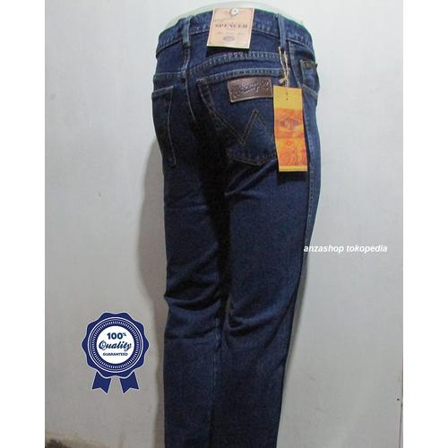 Foto Produk Celana Jeans Branded Wrangler Standar/Regular Biowash 33-38 CO dari Anza Shop