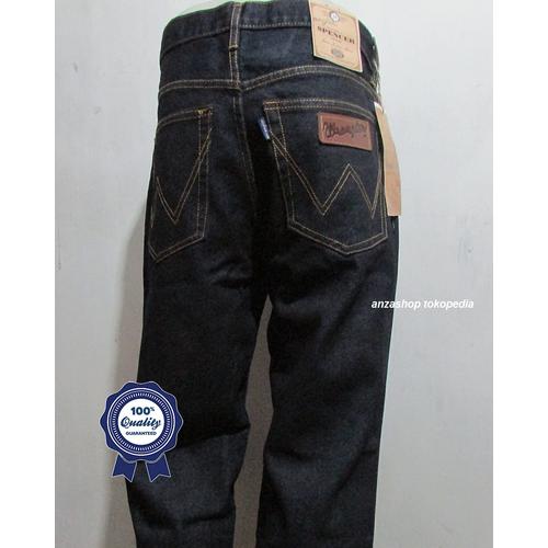 Foto Produk Celana Jeans Branded Wrangler Standar/Regular BlueBlack 27-32 CO dari Anza Shop