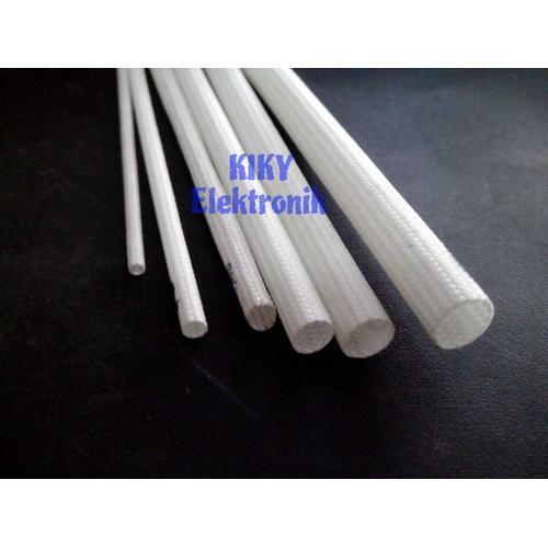 Foto Produk selongsong kabel anti panas 3mm meteran ( selang asbes 3 mm ) dari KIKY elektronik