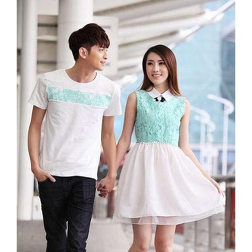 Gambar Baju Kaos Pakaian Mini Dress Couple Harvest Pasangan Cewek Cowok Murah dari Fairytale Kota Surabaya Tokopedia