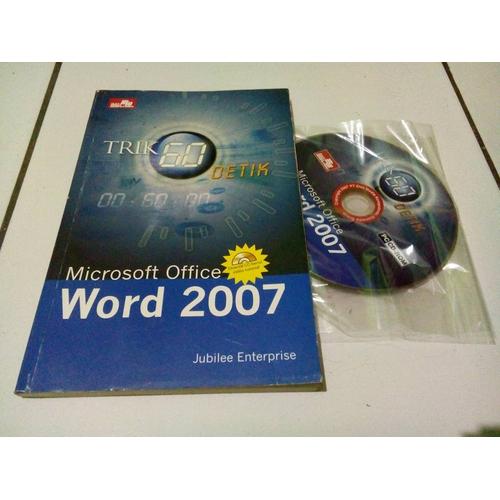 Gambar Trik 60 detik Microsoft Office Word 2007 dari three.id Kota Cimahi Tokopedia