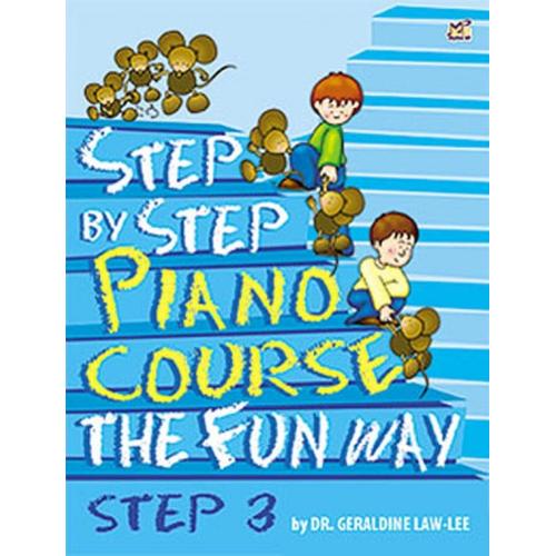 Foto Produk Buku Piano - Step by Step Piano Course The Fun Way Step 3 dari Pernak Pernik Musik