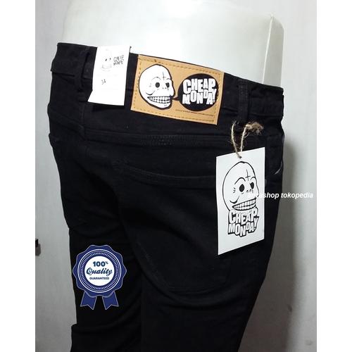 Foto Produk Celana Jeans CheapMonday full black dari Anza Shop