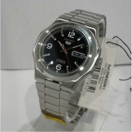 Jual SEIKO 5 SNKK59K1 BLACK Dial SILVER Steel ORIGINAL For MEN - AUTOMATIC  - Kota Surabaya - Aamir Store | Tokopedia