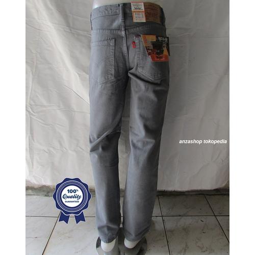 Foto Produk Celana Jeans Branded Levi's/levis Standar/Regular Abu-Abu 33-37 CO dari Anza Shop