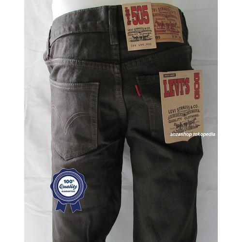 Foto Produk Celana Jeans Branded Levi's/levis Standar/Regular Coklat 27-32 CO dari Anza Shop
