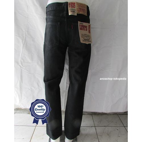 Foto Produk Celana Jeans Branded Levi's/levis Standar/Regular Hitam 33-37 CO dari Anza Shop