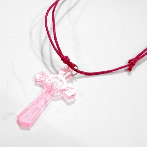 Foto Produk Kalung Salib Benediktus AKRILIK WARNA dari JD Christa