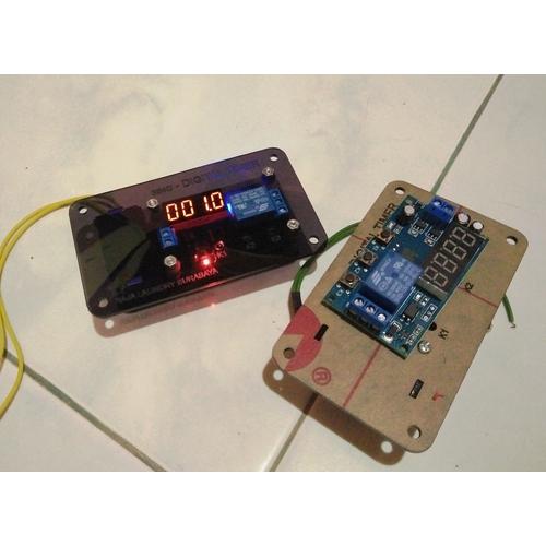 Gambar "Acrylic Case + Power Supply" Modul,  Digital Timer Module dari Indoriva OnLine undefined Tokopedia