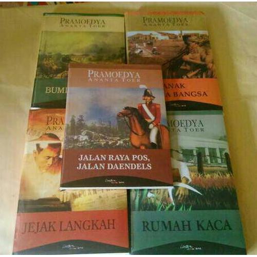 Foto Produk Buku Tetralogi Pramoedya Anata Toer (Harga spesial) dari Books_shop