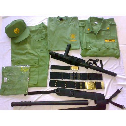 Gambar perlengkapan Linmas / hansip lengkap dari konveksi army bandung undefined Tokopedia