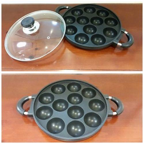 Foto Produk cetakan kue 12 lubang/ snack maker/ takoyaki 12 holes dari Mon-Hardware
