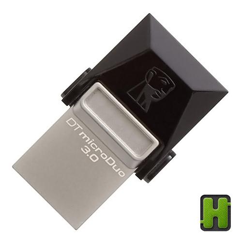 Foto Produk Kingston 32GB DataTraveler MicroDuo Micro USB 3.0 - OTG Flashdisk Data dari hapekita