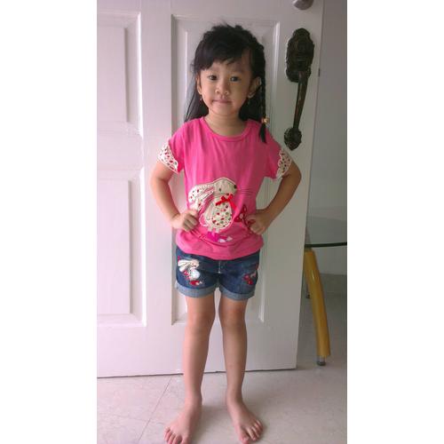 Jual BAJU ANAK - NEXT PINK BUNNY SET 