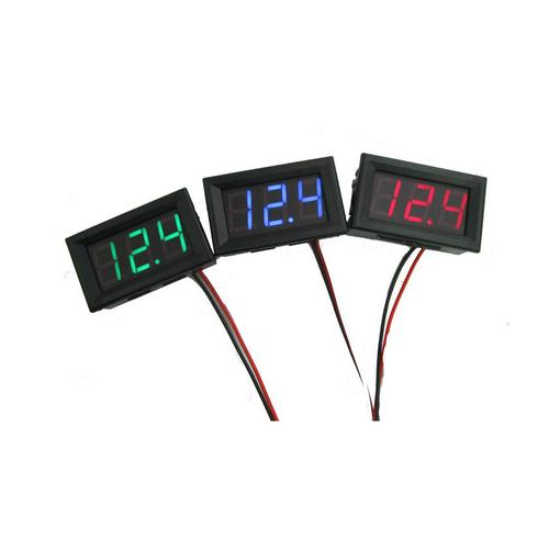 Gambar Volt Meter DC untuk Aki Mobil / motor 3-30Volt dari Online Shop Save Kota Malang Tokopedia