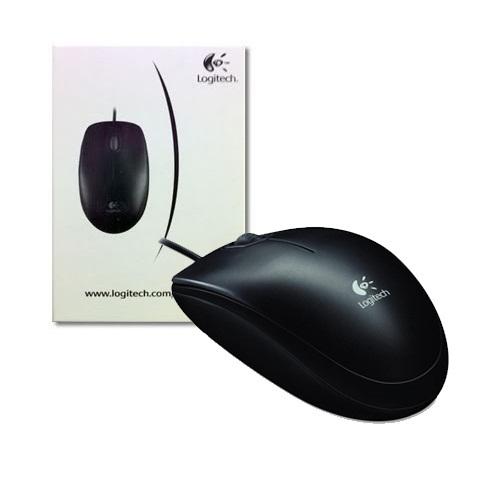 Optical Mouse Logitech B100 800 Dpi White