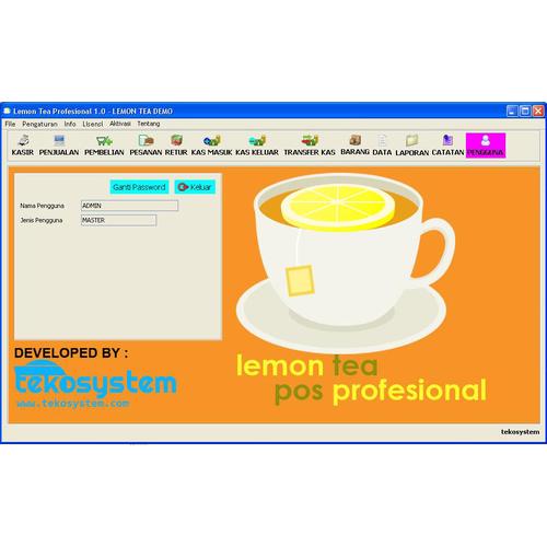 Foto Produk Lemon Tea Pos Profesional Full dari tekosystem