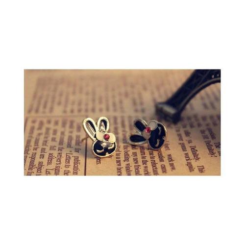 Foto Produk Anting cute kelinci rabbit hitam dari cizzshop