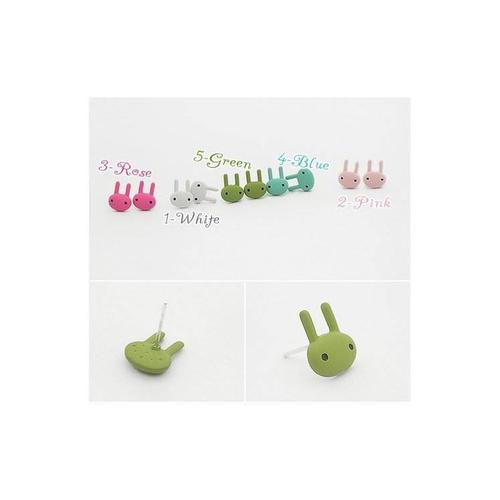 Foto Produk Anting cute rabbit kelinci cartoon colorfull dari cizzshop