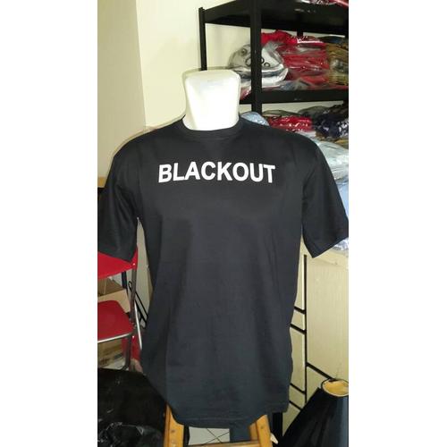 Jual Blackout Custom T Shirt - Jakarta 