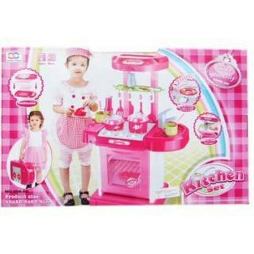 Foto Produk Kichen set koper pink dari mom_kidtoys