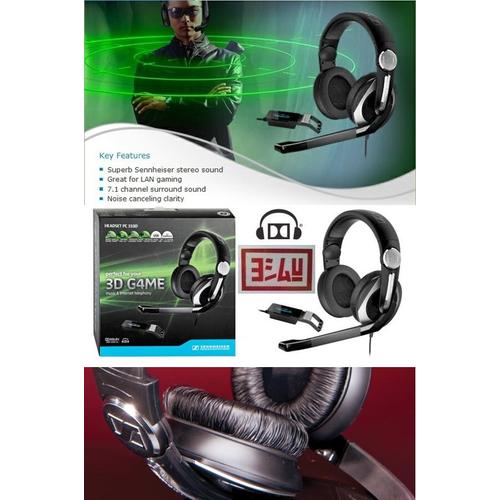 Jual Sennheiser PC333D \u003e ur DOLBY Surround Sound PC Gaming Headset -  Jakarta Barat - EVERYTHING4U | Tokopedia