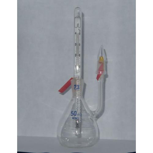 Foto Produk HERKA Piknometer Thermometer 50ml | Pycnometer with Thermometer dari Nirwana Abadi