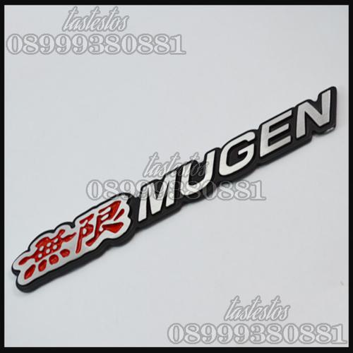 Gambar Emblem Mugen Metal Besar dari TasTesTos Jakarta Selatan Tokopedia