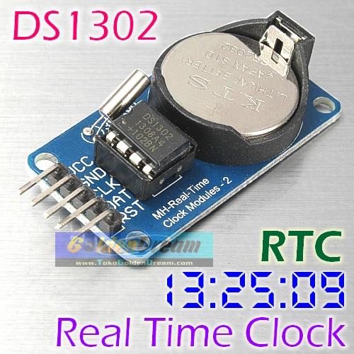 Jual DS1302 Real Time Clock Module RTC DS 1302 Modul Pencacah Waktu ...