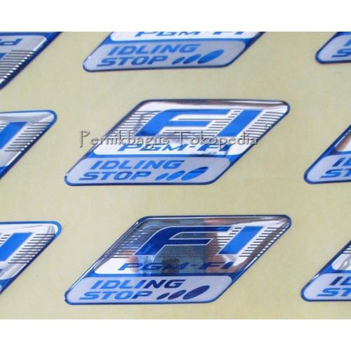Gambar Emblem HGP PGM-Fi FI ISS Idling Stop Stiker Logo 100% Original Honda dari Pernik Bagus Kota Denpasar Tokopedia