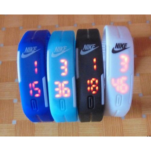 Jual jam tangan gelang nike LED - Kab 