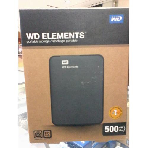 Foto Produk HARDISK EKSTERNAL WD ELEMENTS 500GB dari ICS KOMPUTER
